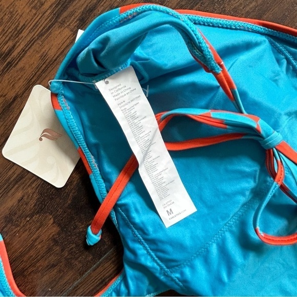 Fabletics Geo Floral Cutout One-Piece Swimsuit - Picture 5 of 6